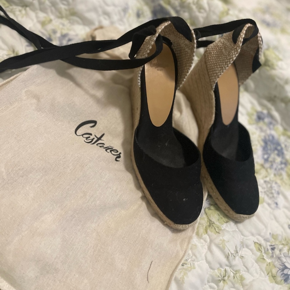 Castañer, Carina Espadrille Wedge Heel Pumps - Picture 1 of 3